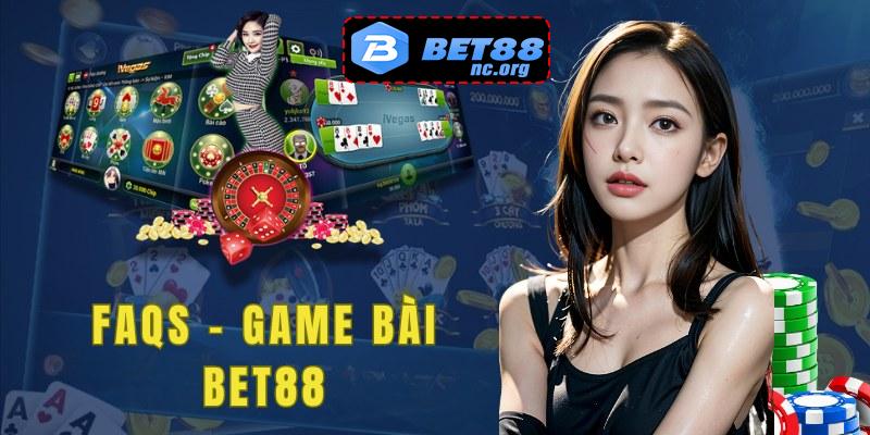 Thắc mắc thường gặp của người chơi mới tại sảnh game bài Bet88